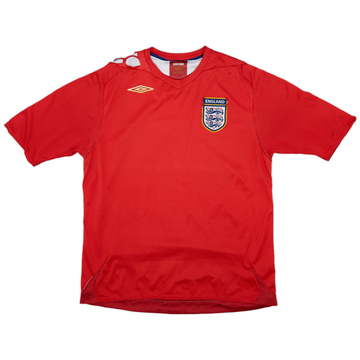 2006-08 England Away Shirt - 4/10 - (XL)
