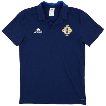 2018-19 Northern Ireland adidas Polo Shirt - 9/10 - (M)
