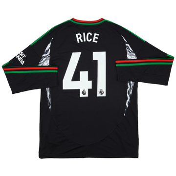 2024-25 Arsenal Away L/S Shirt Rice #41