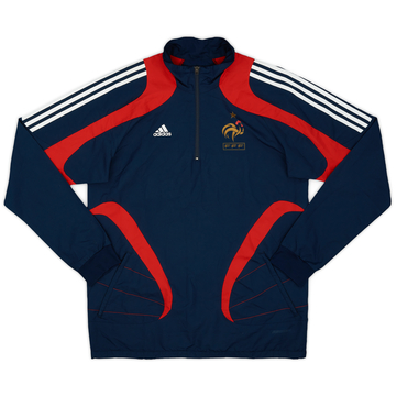 2008-09 France adidas Formotion 1/4 Zip Drill Top - 9/10 - (L)