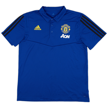 2019-20 Manchester United adidas Polo Shirt - 9/10 - (L)