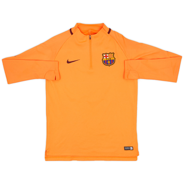 2017-18 Barcelona Nike 1/4 Zip Training Top - 9/10 - (M)