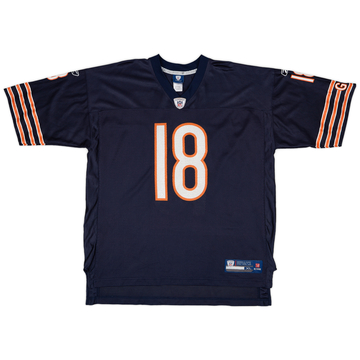 2011 Chicago Bears Sanzenbacher #18 Reebok On Field Home Jersey - 8/10 - (XL)