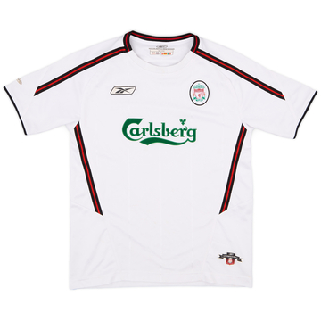 2003-04 Liverpool Away Shirt - 7/10 - (M.Boys)