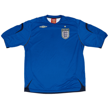 2006-08 England GK S/S Shirt - 8/10 - (XXL)