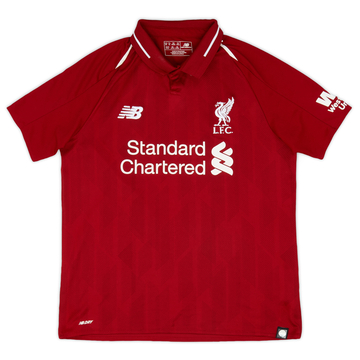 2018-19 Liverpool Home Shirt - 9/10 - (XL.Boys)