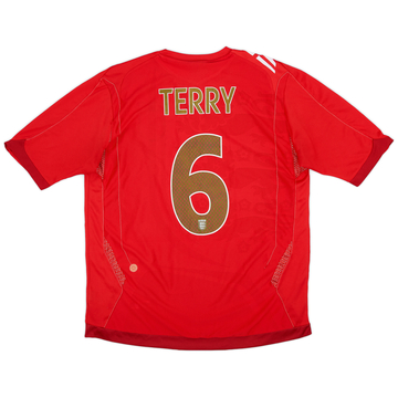 2006-08 England Away Shirt Terry #6 - 6/10 - (L)