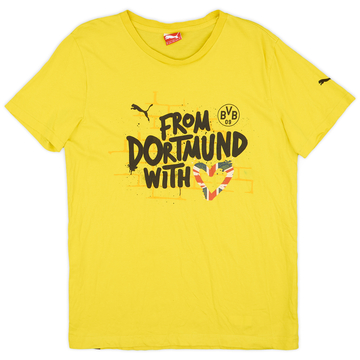 2012-13 Borussia Dortmund Puma Graphic Tee - 8/10 - (M)