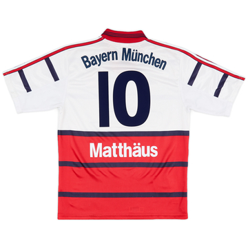 1998-00 Bayern Munich Away Shirt Matthaus #10 - 5/10 - (S)
