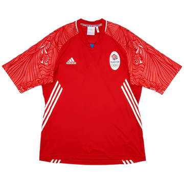2012 Team GB Authentic adidas Training Shirt - 8/10 - (XL)