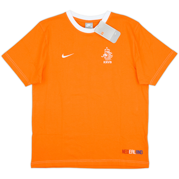 2008-09 Netherlands Nike Cotton Graphic Tee (M)