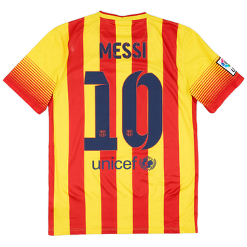 2013-15 Barcelona Away Shirt Messi #10 - 7/10 - (S)