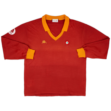 1984-85 Roma Home L/S Shirt #5 - 6/10 - (L)