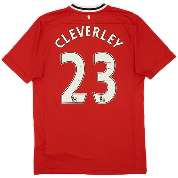 2011-12 Manchester United Home Shirt Cleverley #23 - 5/10 - (M)