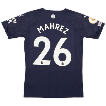 2021-22 Manchester City Match Issue Third Shirt Mahrez #26