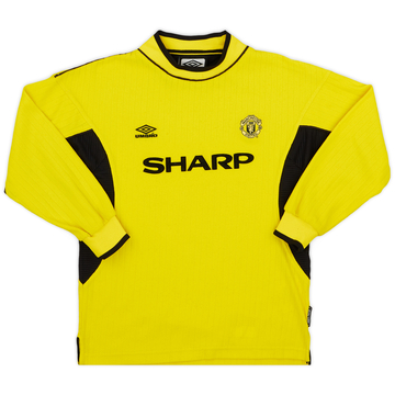1999-00 Manchester United GK Shirt - 7/10 - (L.Boys)