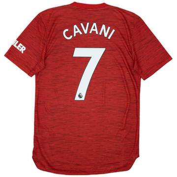 2020-21 Manchester United Authentic Home Shirt Cavani #7 - 7/10 - (S)