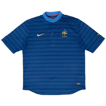 2012-13 France Home Shirt - 8/10 - (XL)