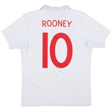 2009-10 England Home Shirt Rooney #10 - 6/10 - (M)