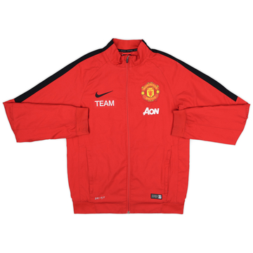 2014-15 Manchester United Staff Issue Nike Track Jacket - 8/10 - (S)