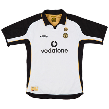 2001-02 Manchester United Centenary Away/Third Shirt - 7/10 - (L.Boys)