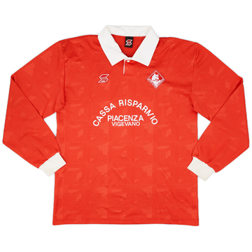 1992-93 Piacenza Home L/S Shirt - 9/10 - (XL)