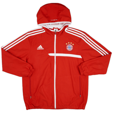 2013-14 Bayern Munich adidas Hooded Track Jacket - 9/10 - (L)