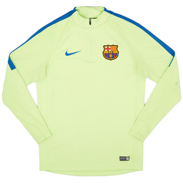 2017-18 Barcelona Nike 1/4 Zip Training Top - 8/10 - (M)