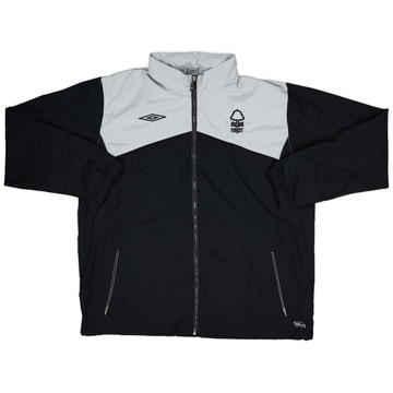 2005-06 Nottingham Forest Umbro Hooded Rain Jacket - 8/10 - (XXL)