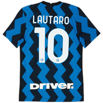 2020-21 Inter Milan Authentic Home Shirt Lautaro #10 (S)