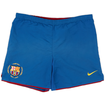 2007-08 Barcelona Home Shorts - 5/10 - (L.Boys)