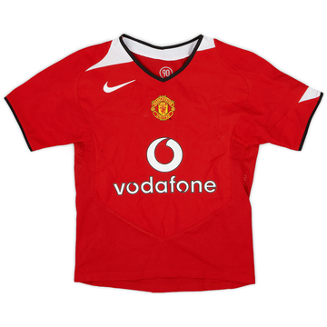2004-06 Manchester United Home Shirt - 7/10 - (6-7 Years)