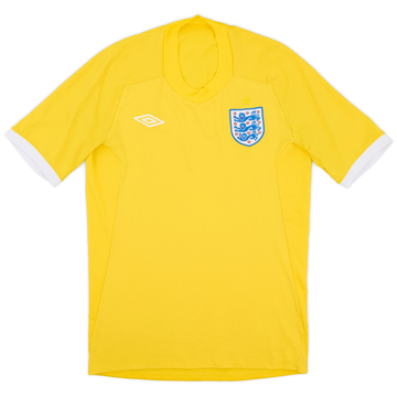 2010-11 England GK S/S Shirt - 8/10 - (M)