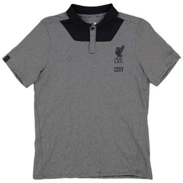 2017-18 Liverpool New Balance Polo Shirt - 8/10 - (XL.Boys)