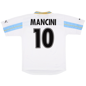 1999-00 Lazio Centenary Home Shirt Mancini #10 - 7/10 - (L)