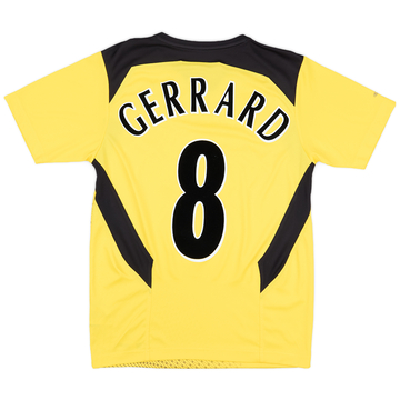 2004-06 Liverpool Away Shirt Gerrard #8 - 9/10 - (XS)