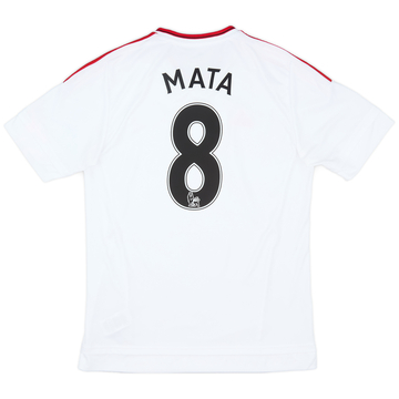 2015-16 Manchester United Away Shirt Mata #8 - 9/10 - (M)