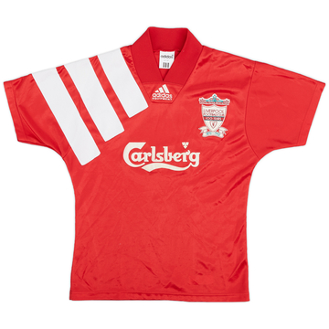 1992-93 Liverpool Centenary Home Shirt - 8/10 - (M.Boys)