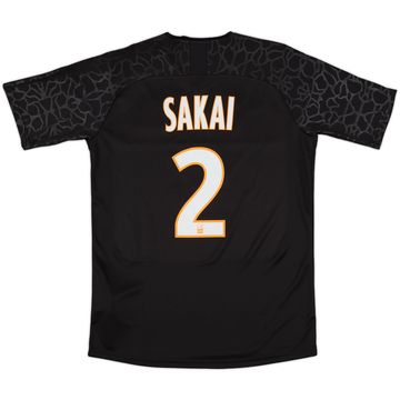 2019-20 Olympique Marseille Third Shirt Sakai #2 (M)