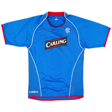 2005-06 Rangers Home Shirt - 4/10 - (M.Boys)