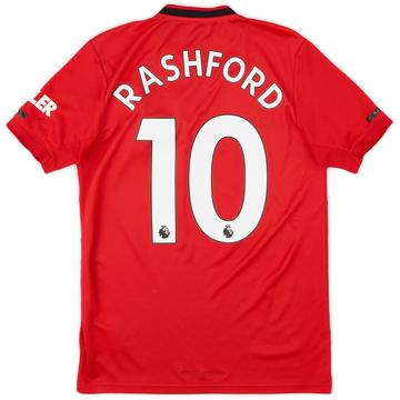 2019-20 Manchester United Home Shirt Rashford #10 - 6/10 - (S)