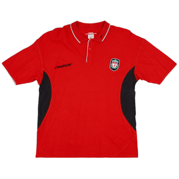 2004-05 Liverpool Reebok Polo Shirt - 8/10 - (XL)