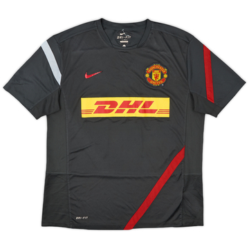 2012-13 Manchester United Nike Training Shirt - 8/10 - (L)