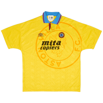 1991-93 Aston Villa Third Shirt - 7/10 - (XL)