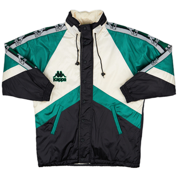 1995-97 Real Betis Kappa Padded Bench Coat - 10/10 - (S)