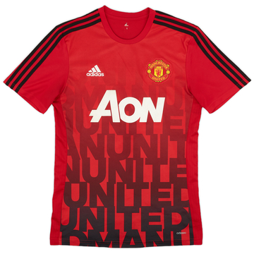 2016-17 Manchester United adidas Training Shirt - 6/10 - (S)