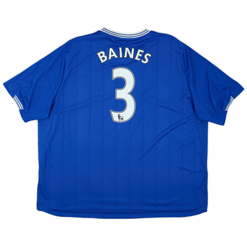 2009-10 Everton Home Shirt Baines #3 - 8/10 - (3XL)