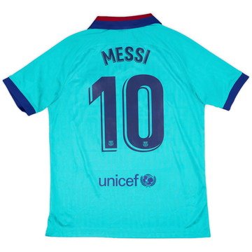 2019-20 Barcelona Third CL Shirt Messi #10 - 6/10 - (S)