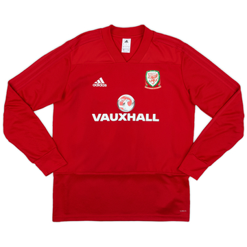 2018-19 Wales adidas Training Top - As New