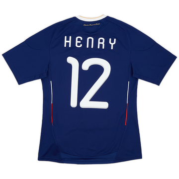 2009-10 France Home Shirt Henry #12 (S)